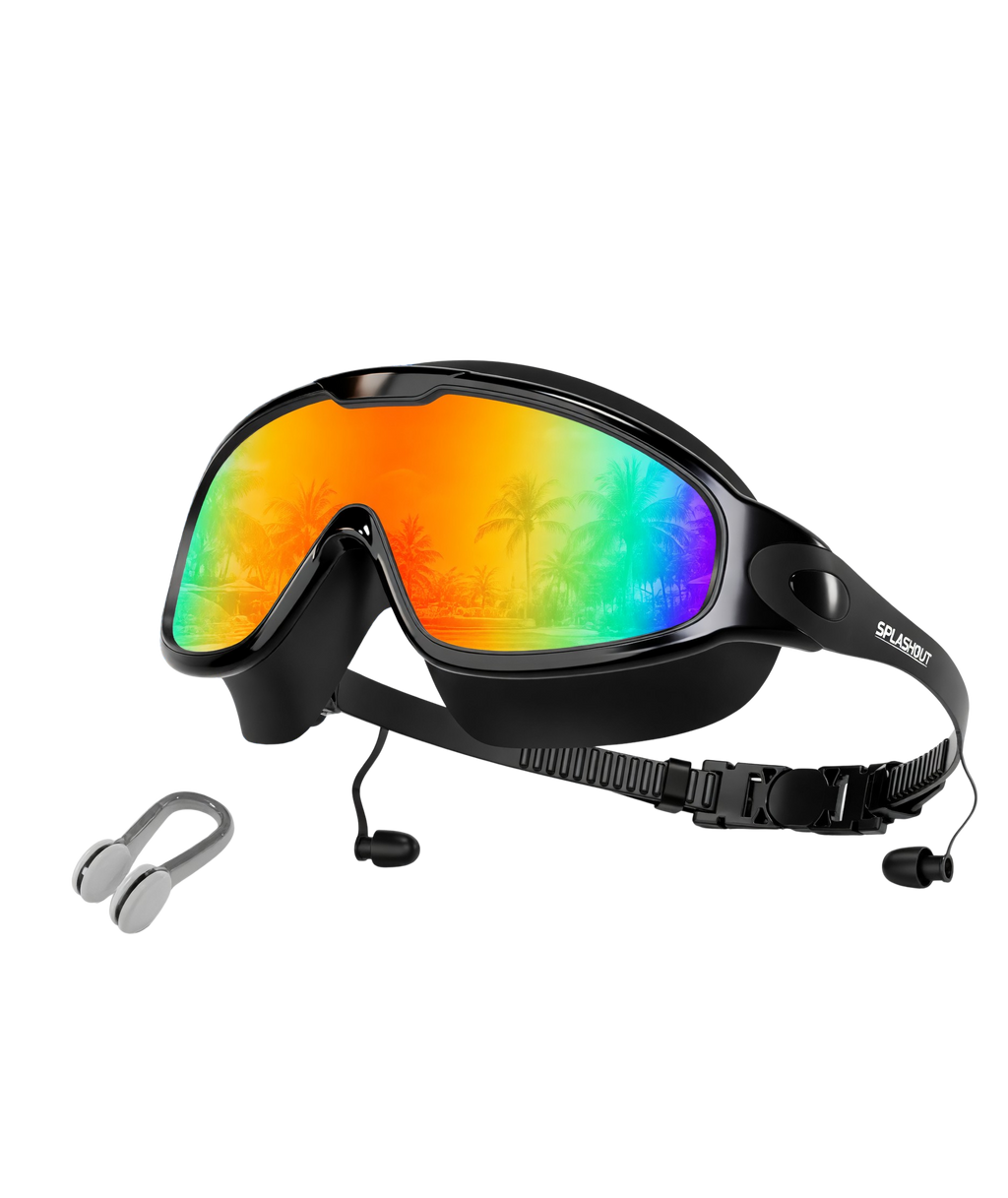 Wide-View Swim Goggles